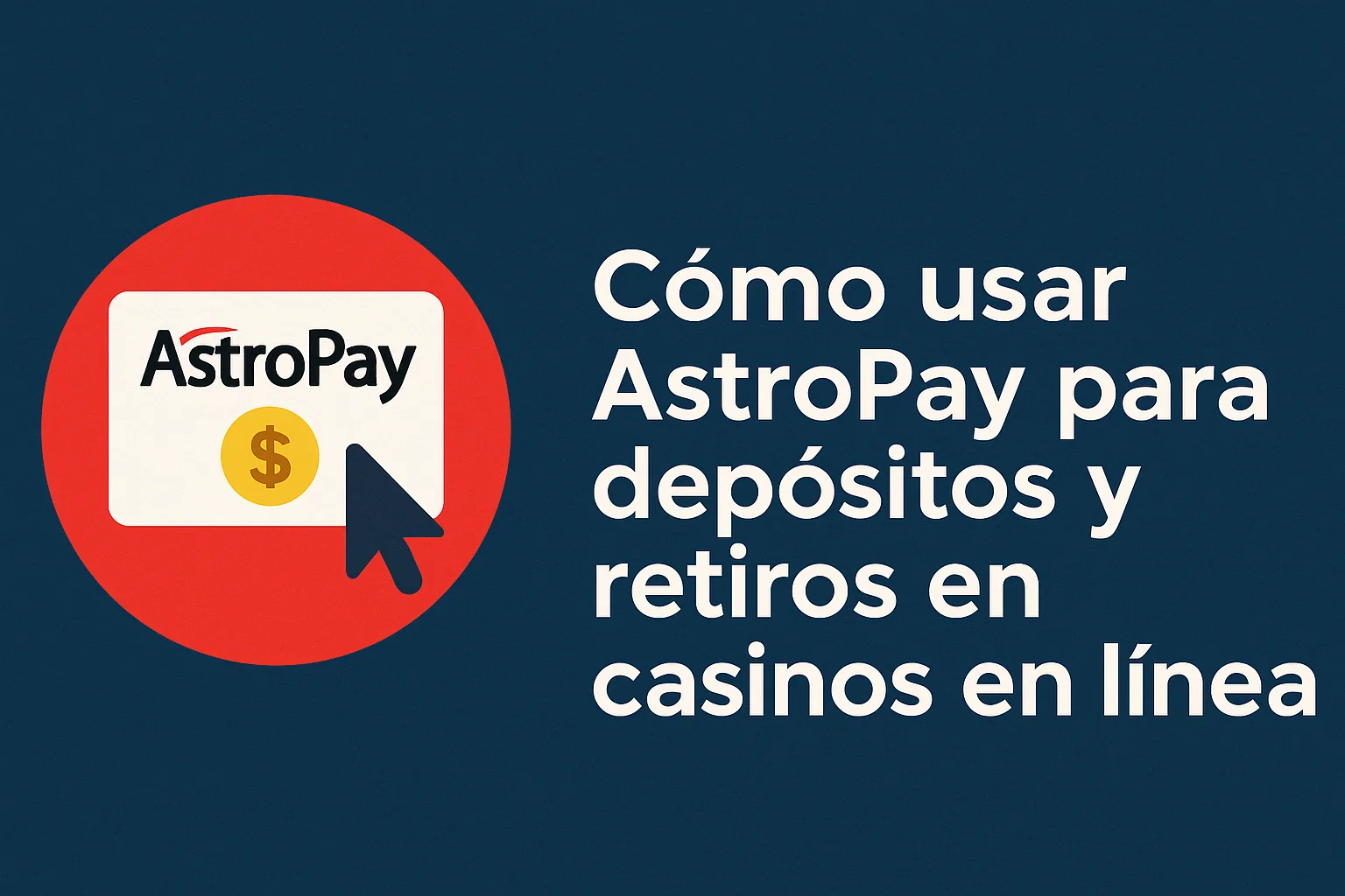 Cómo usar Astropay para depósitos y retiros en casinos en línea
